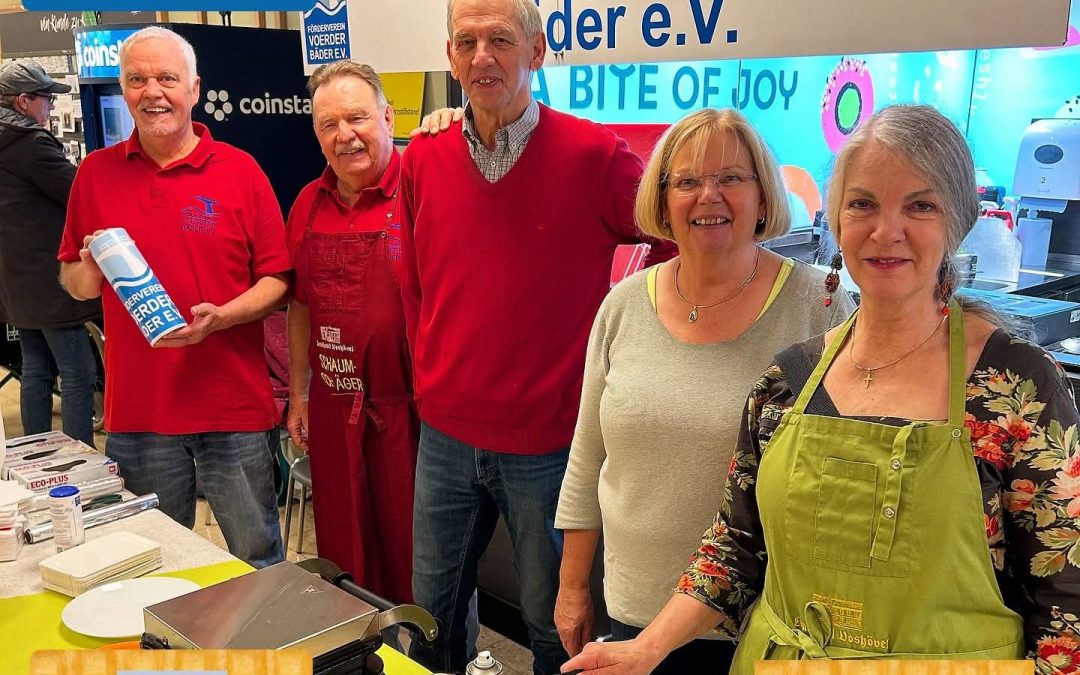 Waffelbacken im MARKTKAUF Voerde bringt schönen Spendenbetrag